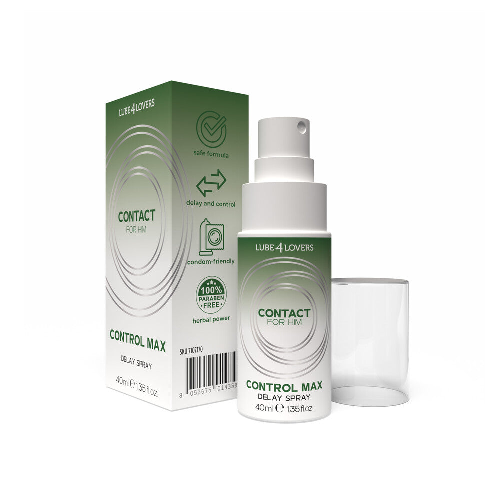 Spray Ritardante Uomo Control Max 40 ml di Lube4lovers | Ritardanti, foto 3