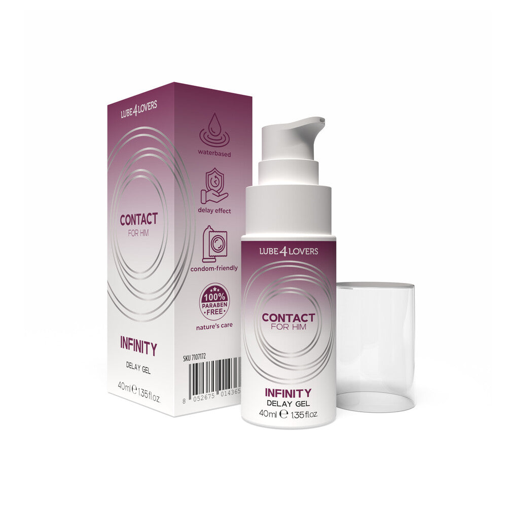 Gel Ritardante Uomo Infinity di Lube4lovers | Ritardanti, foto 3