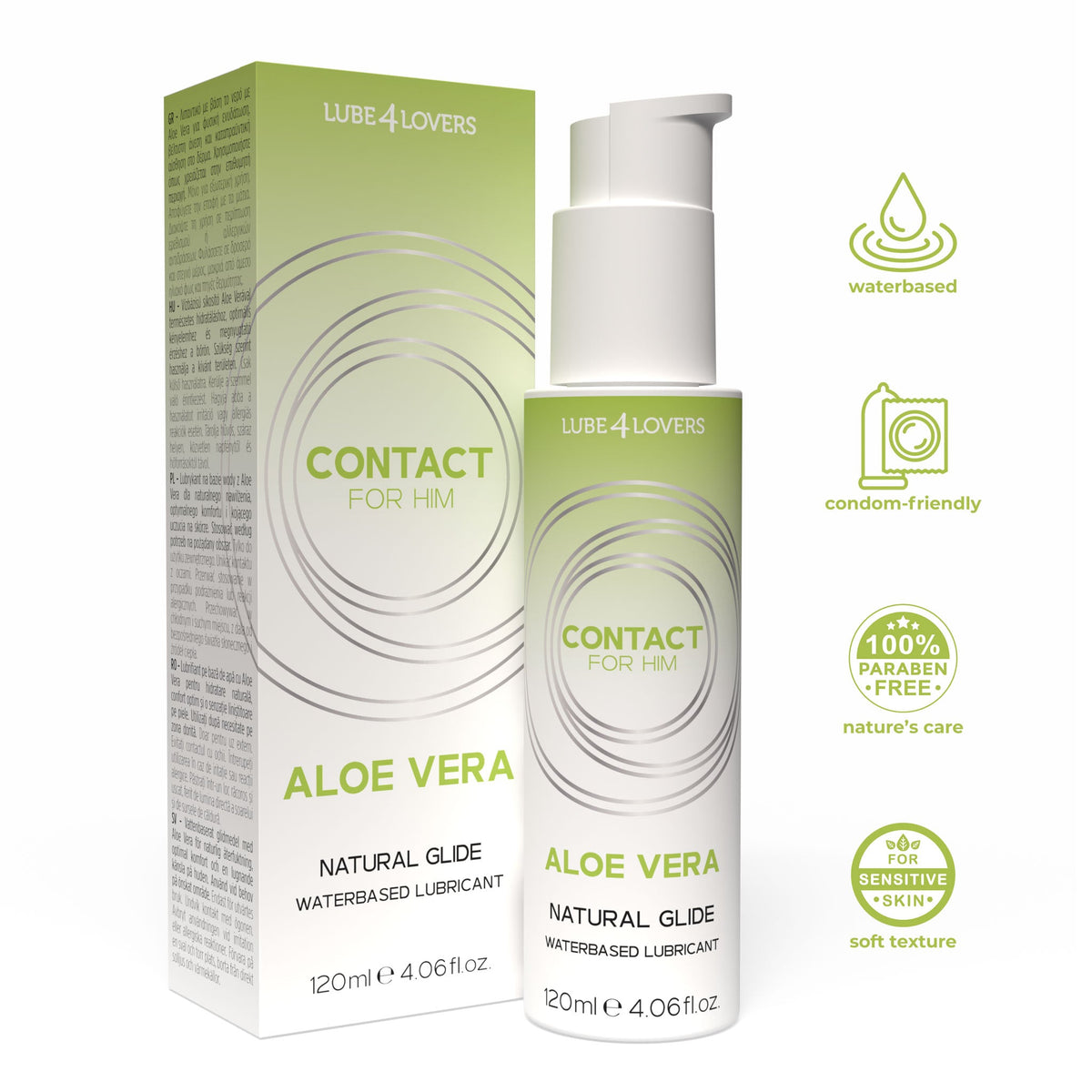 Lubrificante Intimo  Aloe Vera 120ml