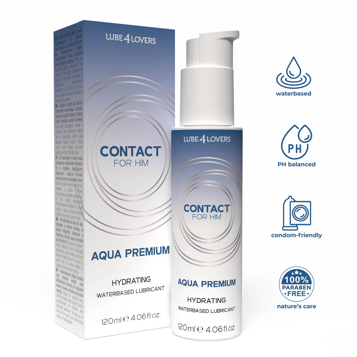 Lubrificante Intimo Aqua Premium 120 ml