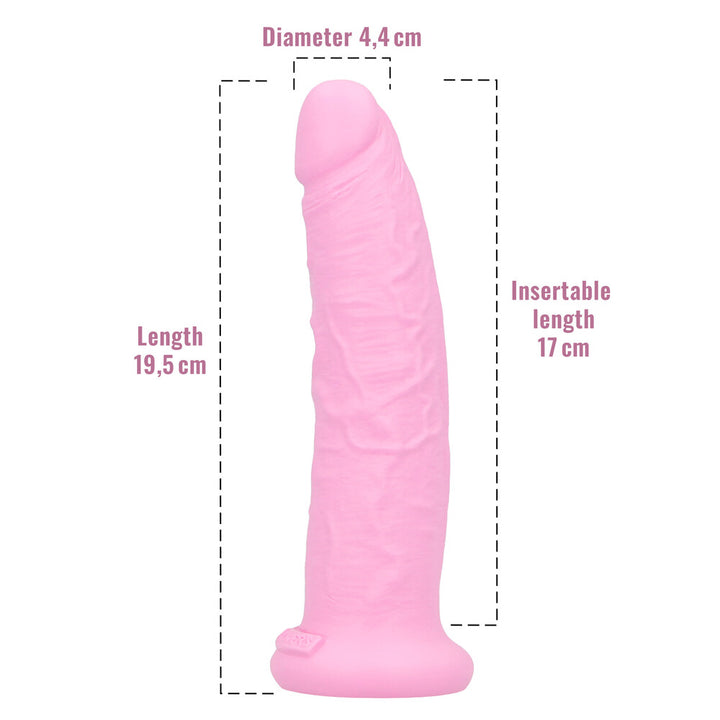 Parfümierter Dildo Sam Bubblegum 19,5 cm