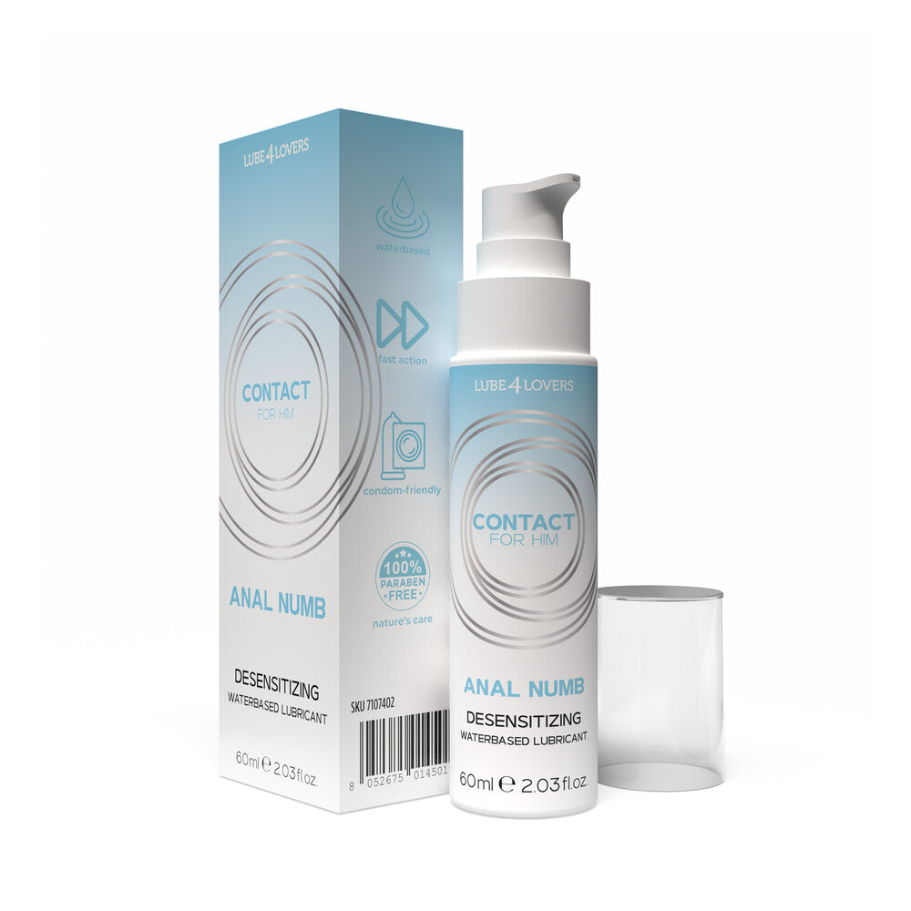 Lubrificante Anale Numb 60ml di Lube4lovers | Lubrificanti Anali, foto 3