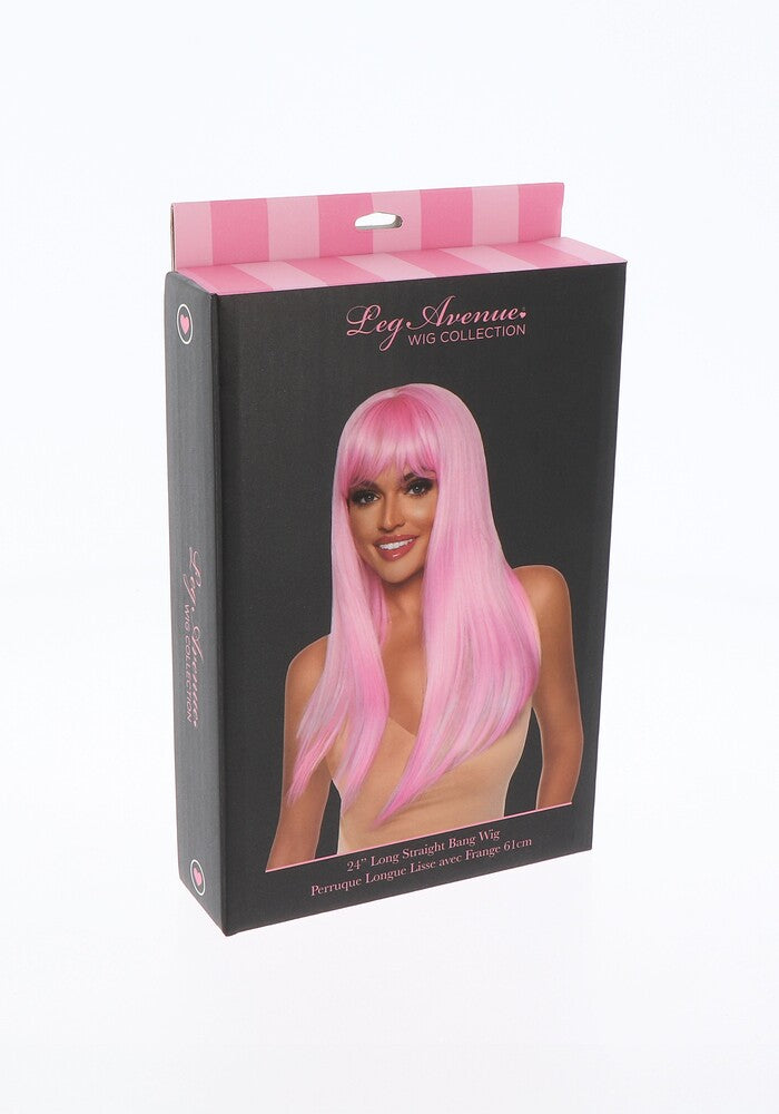 Parrucca Sexy Long Straight Bang Wig di Leg Avenue | Travestimenti, foto 2