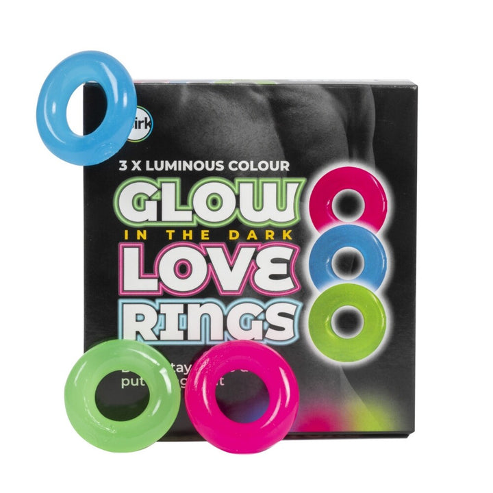 Anelli Fallici Glow In The Dark Love