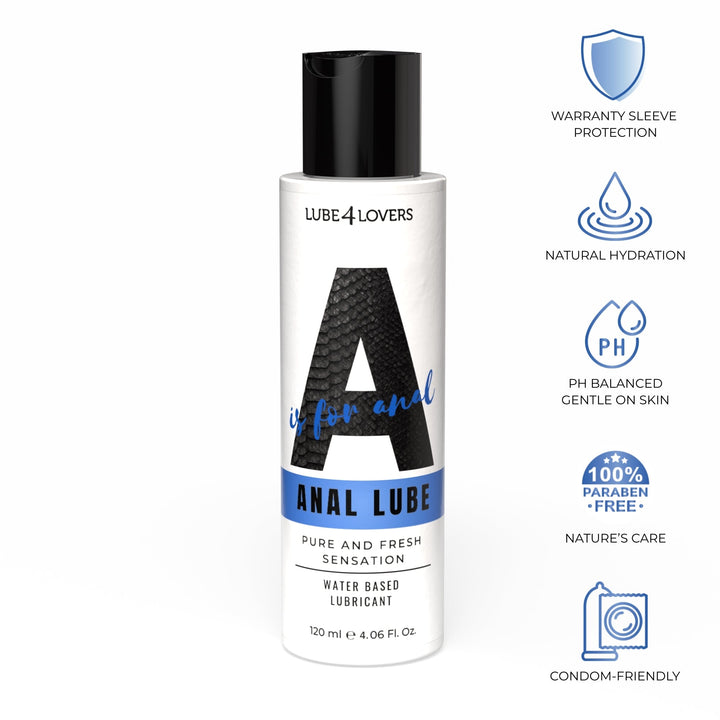 Match Point | Kit Vibryz: Lubrificante Anale A is for Anal Lube