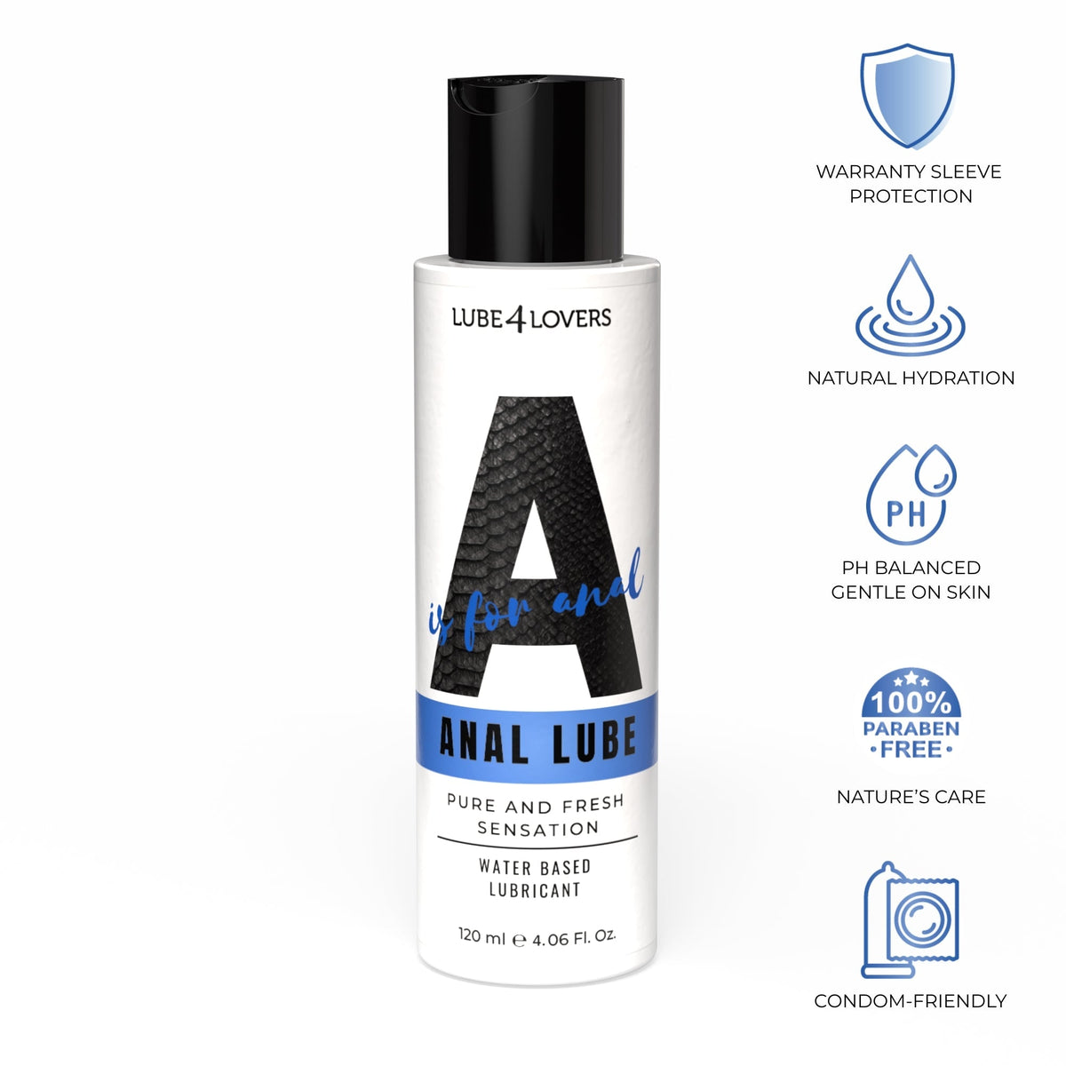 Una Alla Volta | Kit Vibryz: Lubrificante Anale A is for Anal Lube