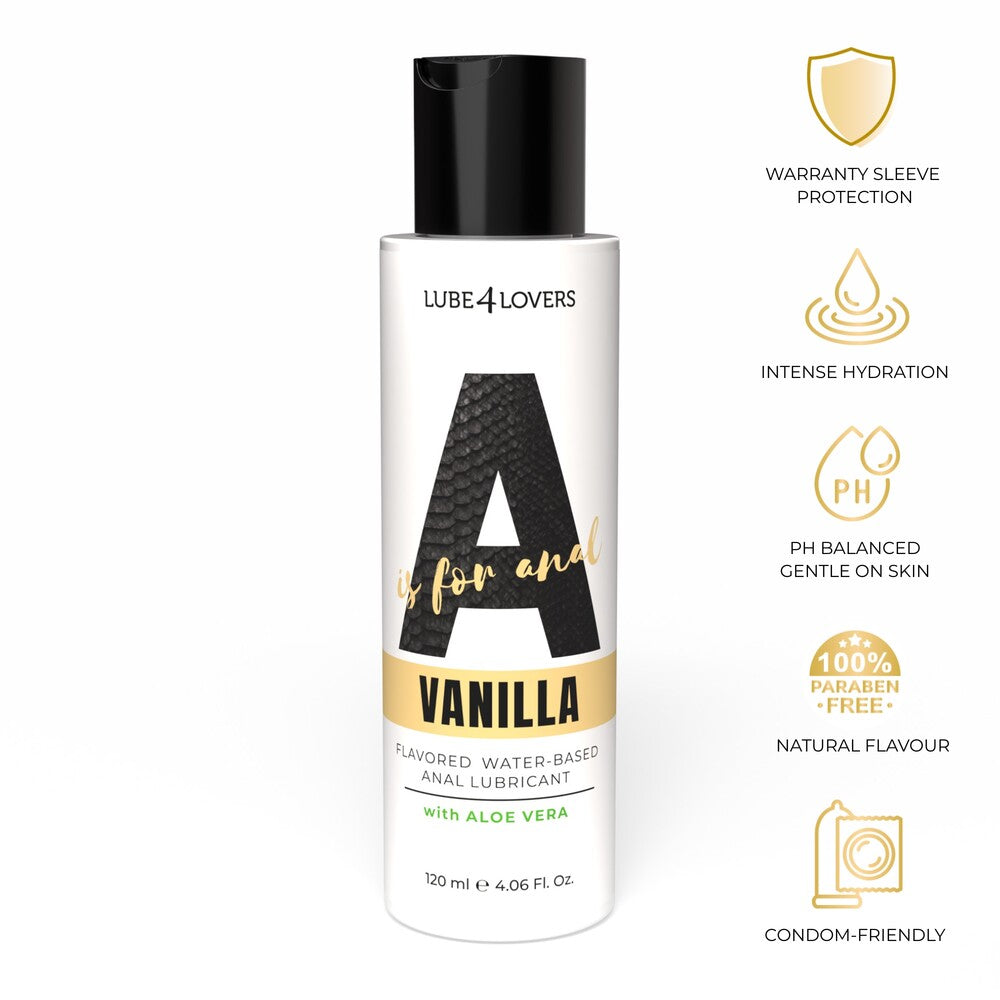 Lubrificante Anale A is for Vanilla 120 ml