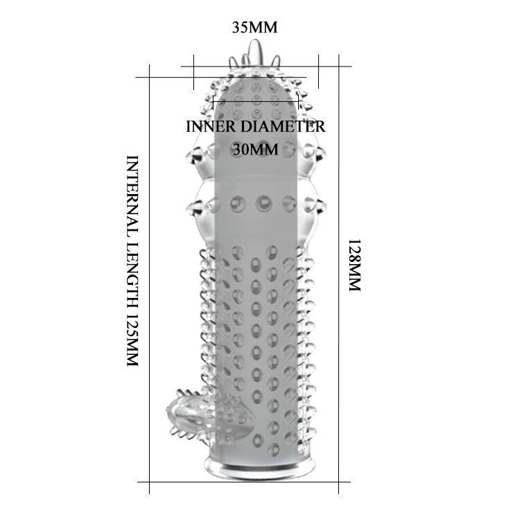 Guaina e Prolunga Pene Sleeve Flail 12,8 cm