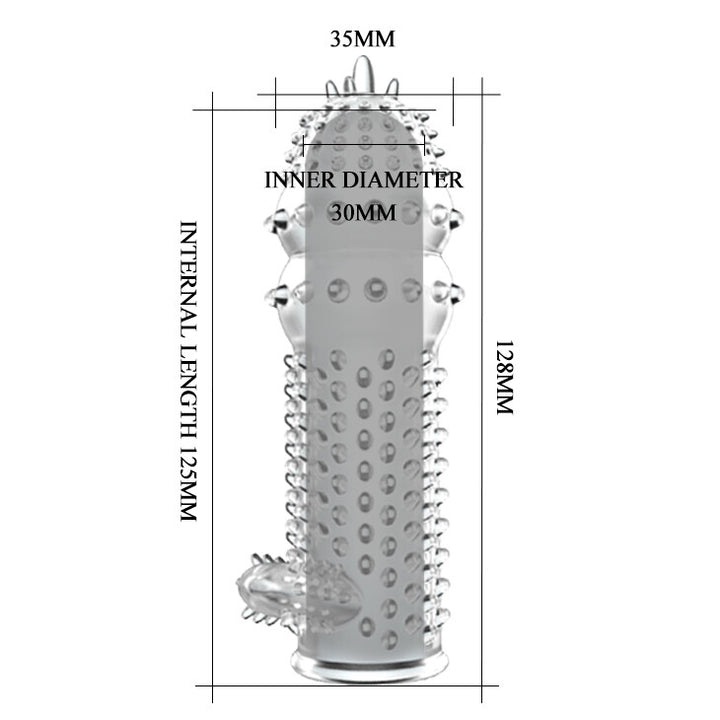 Guaina e Prolunga Pene Sleeve Flail 12,8 cm