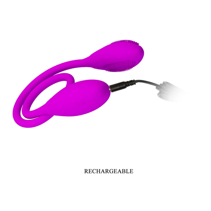 Vibratore Doppia Stimolazione Snaky