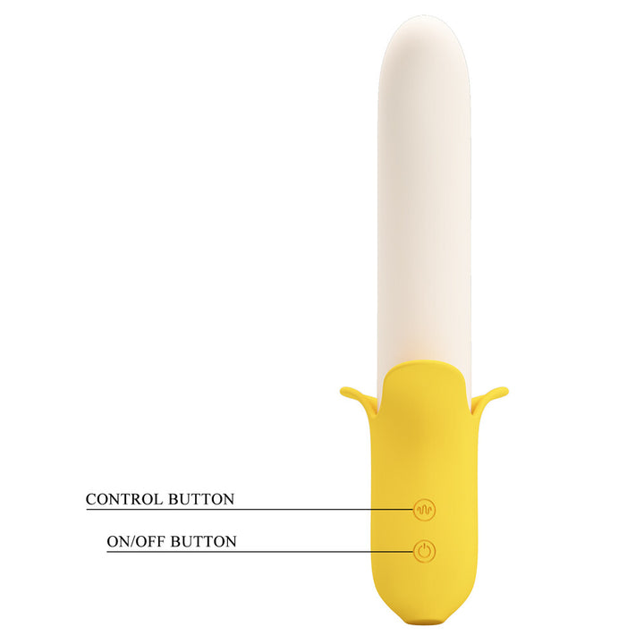 Vibratore Punto-G Banana Geek 19,5 cm