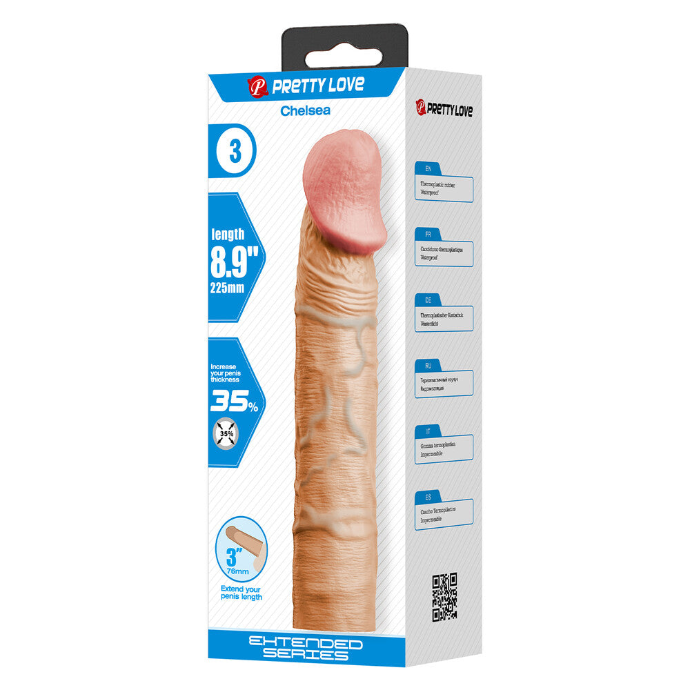 Penis-Hülse und Verlängerung Derek 21,5 cm von Baile | Penishüllen, Foto 47