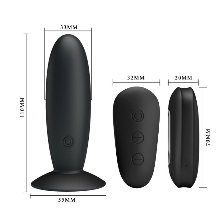 Vibratore Anale Remote Control Raven