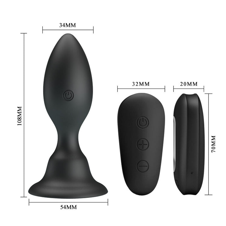 Vibratore Anale Obsidian