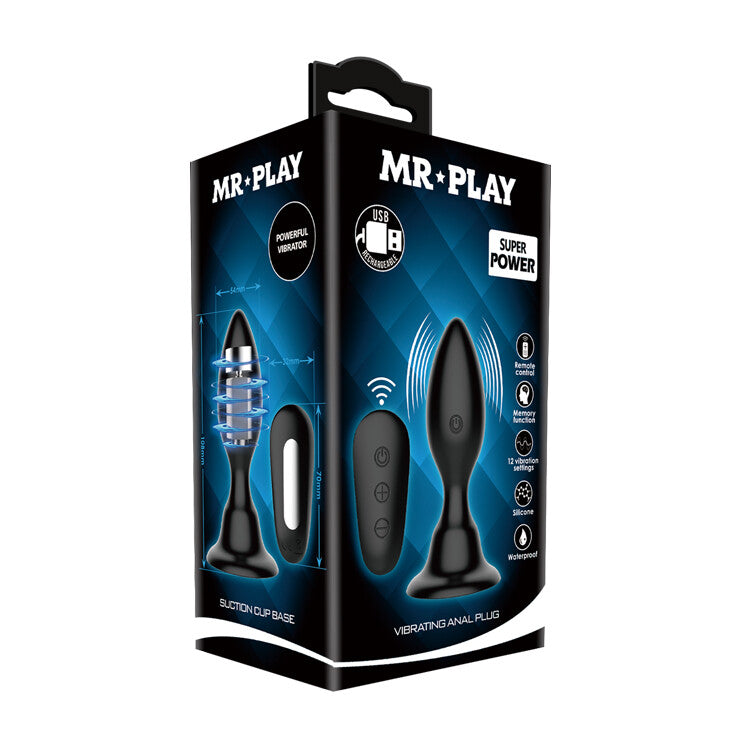 Vibratore Anale Obsidian