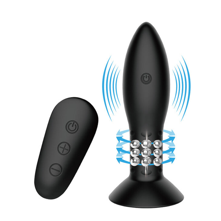 Vibratore Anale Rotation Beads Eclipse