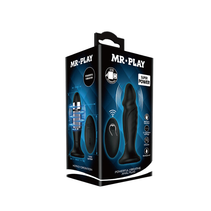 Vibratore Anale Back Bliss