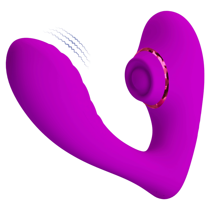 Nauty Vibrator mit doppelter Stimulation