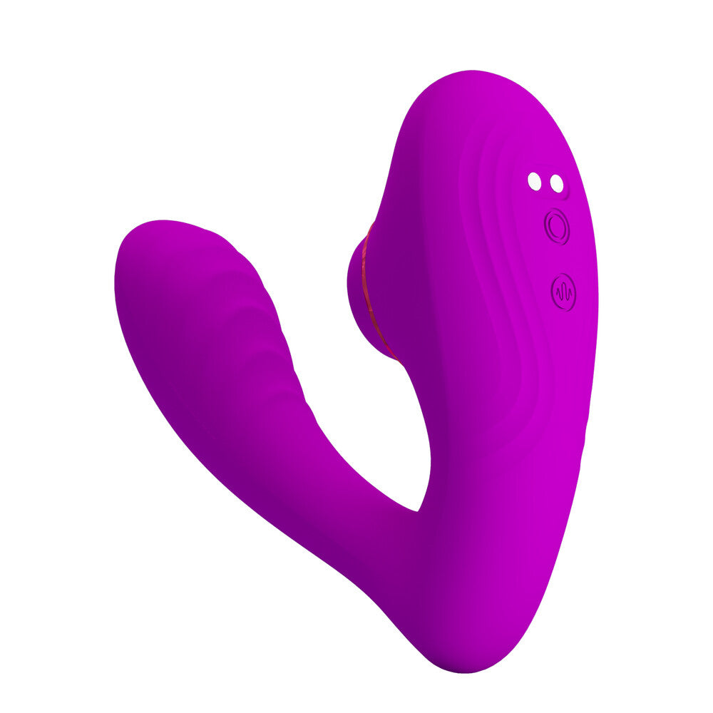Nauty Vibrator mit doppelter Stimulation