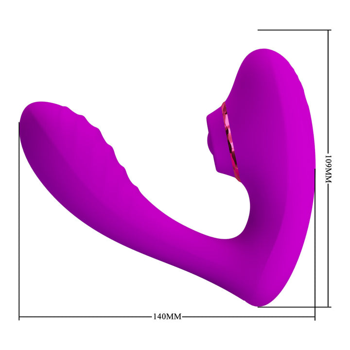 Nauty Vibrator mit doppelter Stimulation