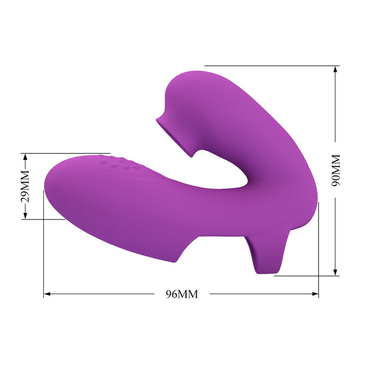Athena Vibrator mit doppelter Stimulation