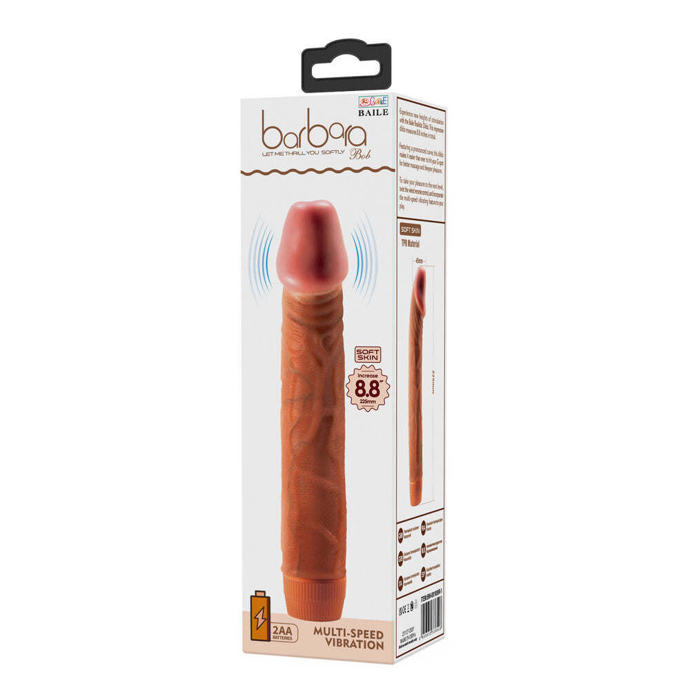 Vibratore Realistico Barbara Bob 22,5 cm