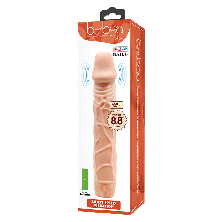 Vibratore Realistico Barbara Bob 22,5 cm