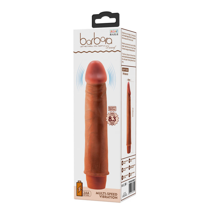 Vibratore Realistico Barbara Dwarf 21,5 cm