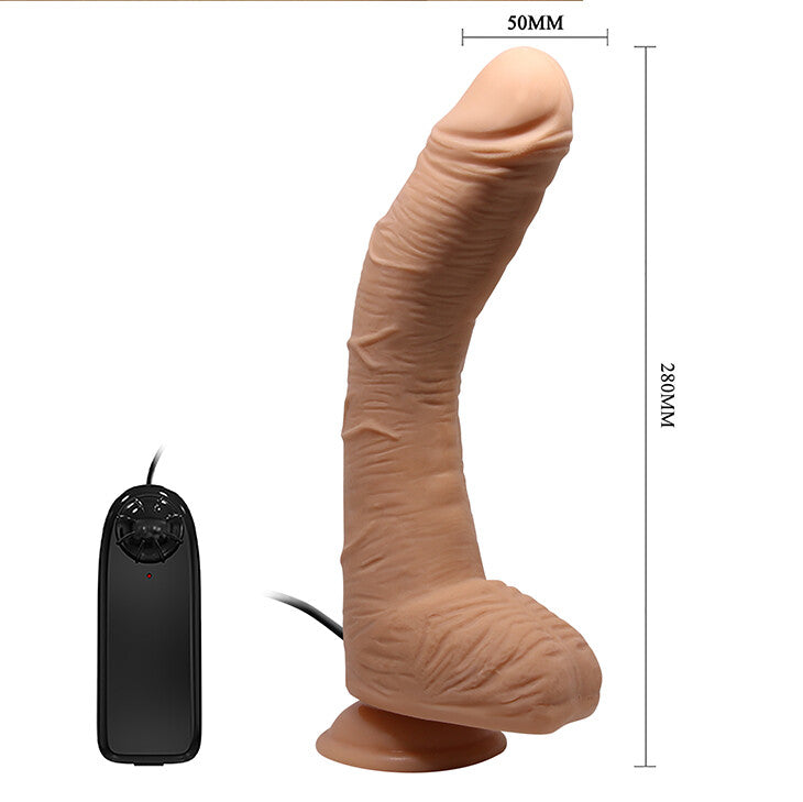 Dildo XXL Beautiful  Vibrant Alex 25 cm