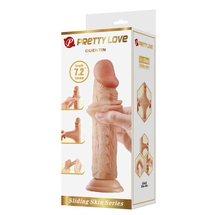 Dildo Realistico Quentin 18,4 cm