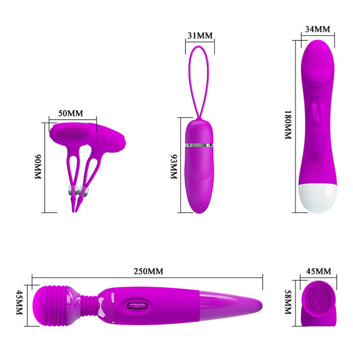 Kit Vibratori Purple Desire
