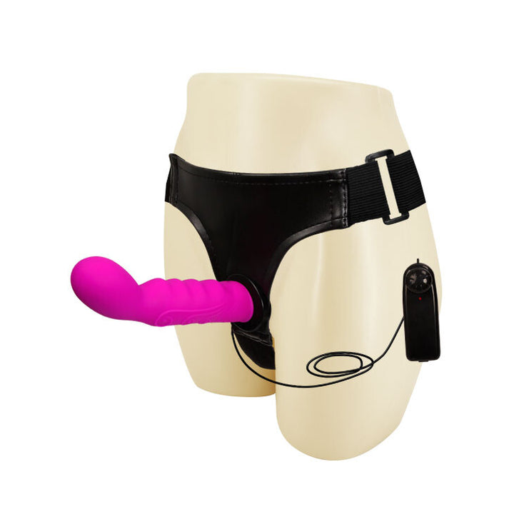 Strap-on Ultra Harness Vibrant Purple Fantasy 15,5 cm