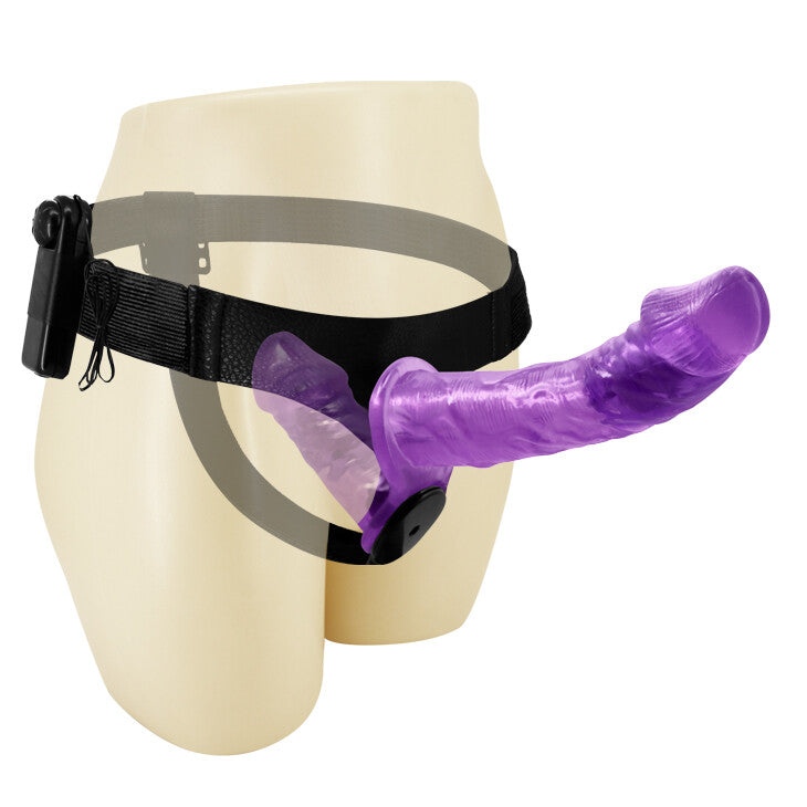 Strap-on-Vibrator Ultra Passionate Dual Vibration 17,5 cm