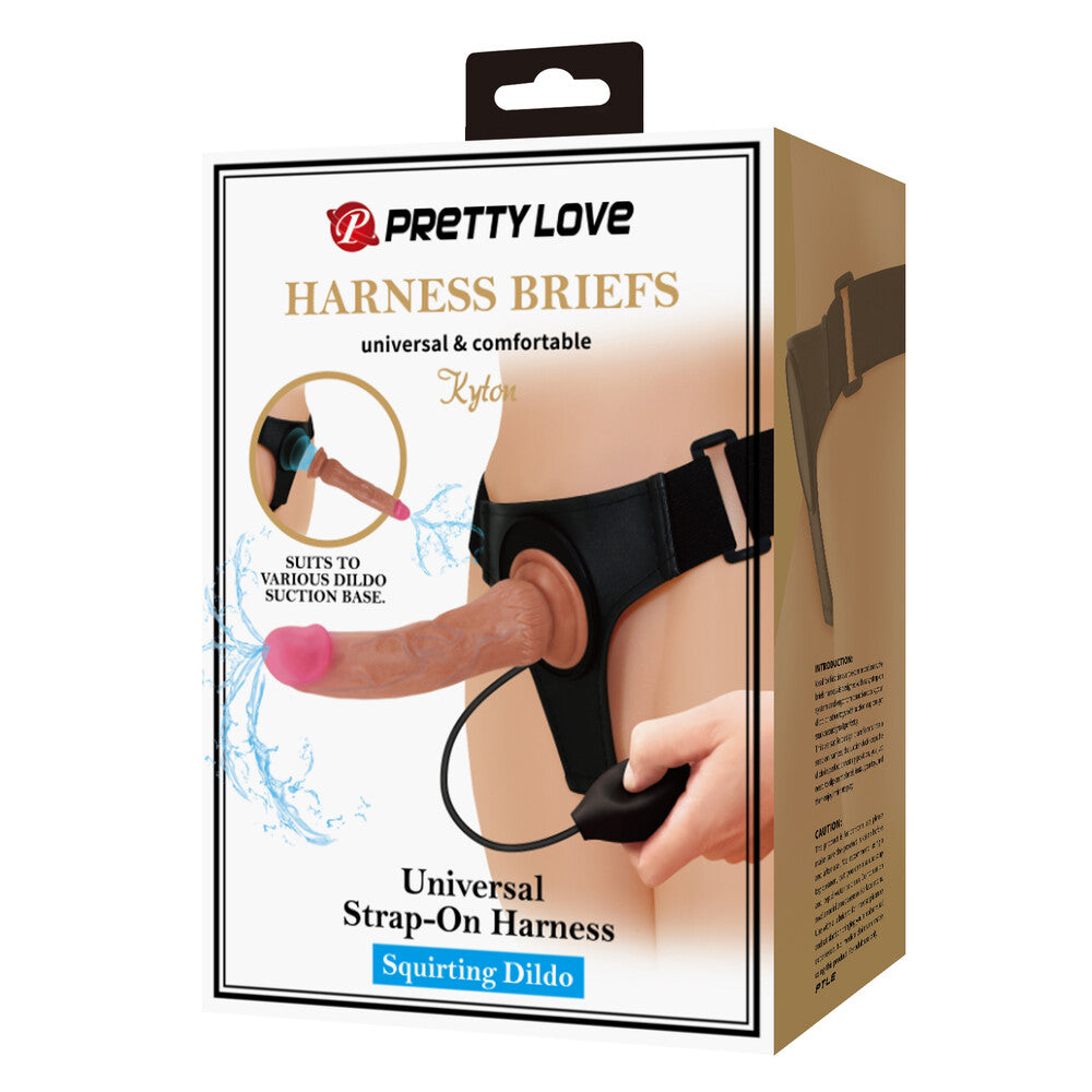 Strap On Eiaculante Kyton  21,5 cm