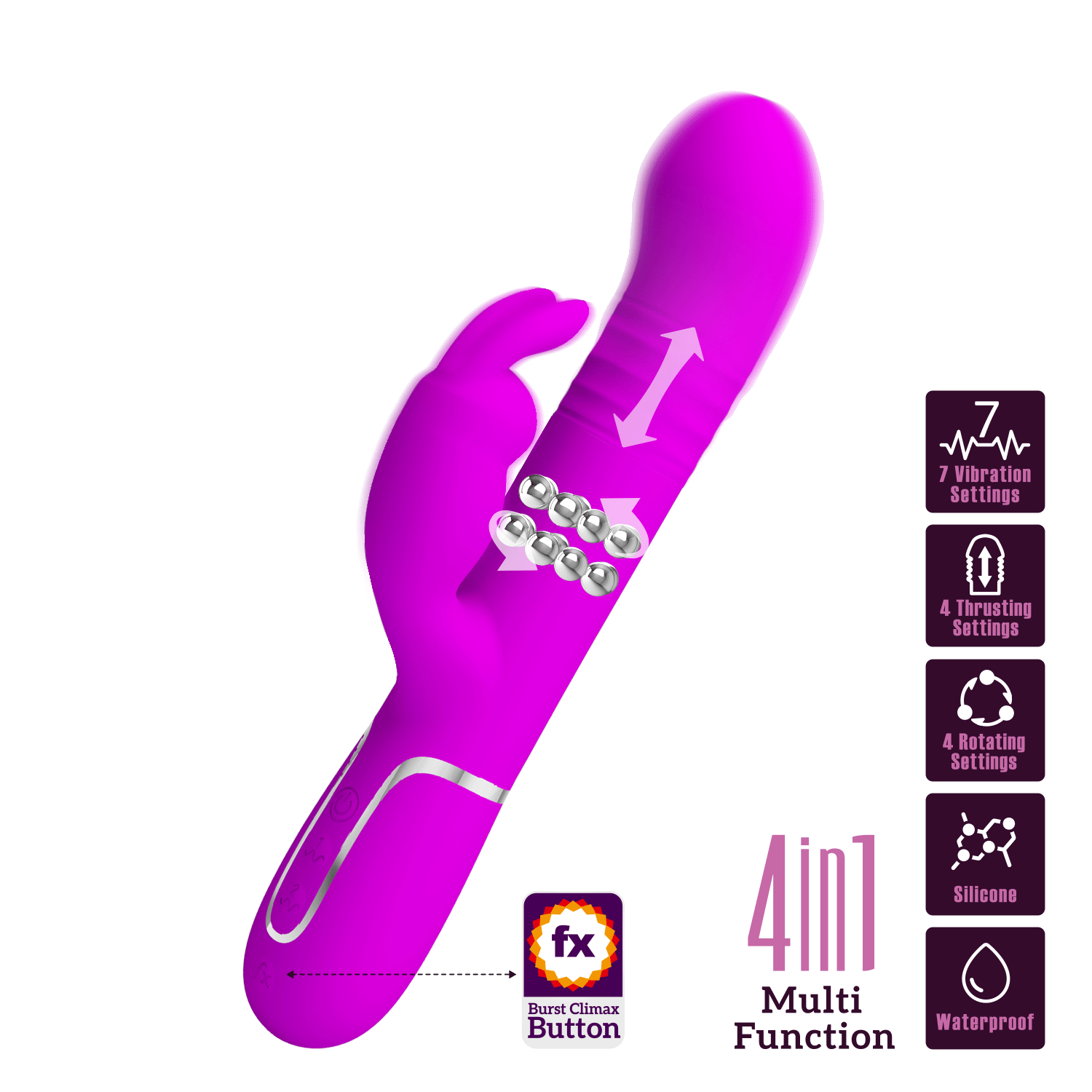Vibratore Rabbit Coale
