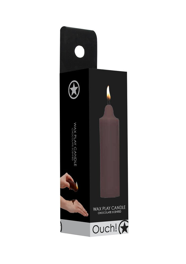 Schokoladen-Wachskerze für Wax Play