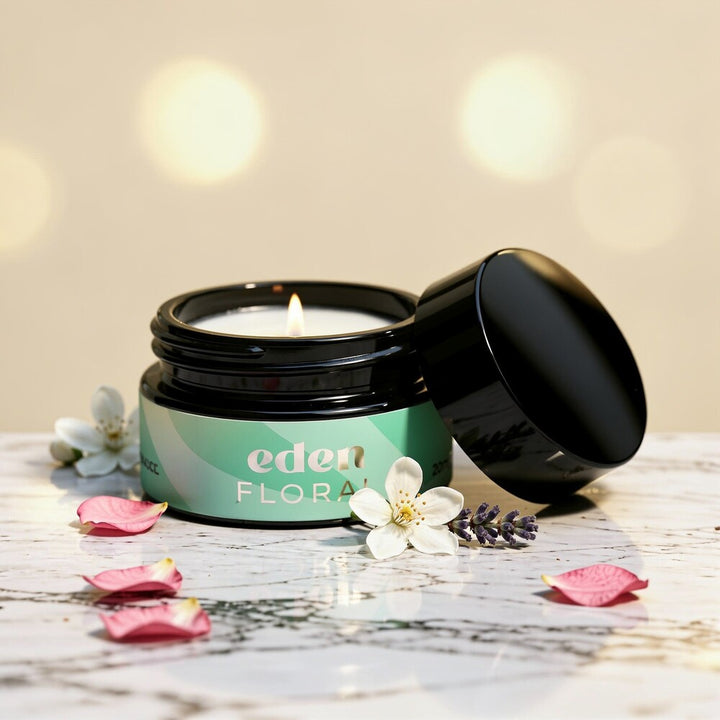 Eden Floral Massagekerze von Crushious | Massagekerzen, Foto 2
