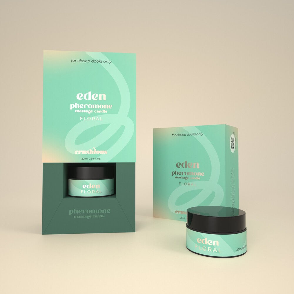 Eden Floral Massagekerze von Crushious | Massagekerzen, Foto 5