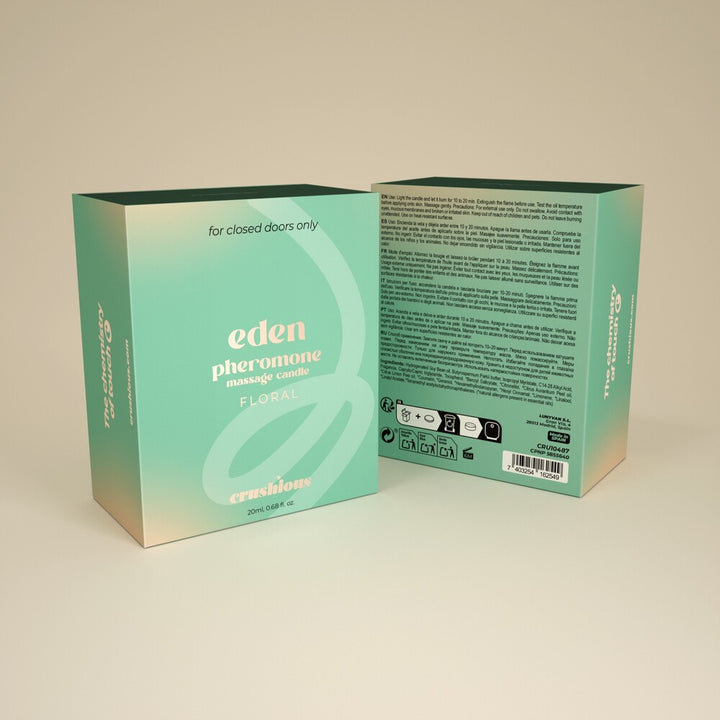 Eden Floral Massagekerze von Crushious | Massagekerzen, Foto 7