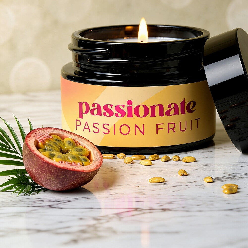 Passionate Passion Fruit Massage Candle by Crushious | Massage Candles, photo 2