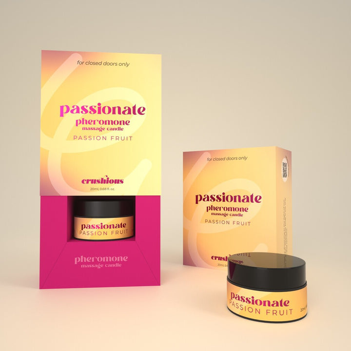 Passionate Passion Fruit Massage Candle by Crushious | Massage Candles, photo 5