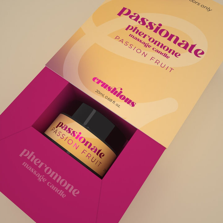 Passionate Passion Fruit Massage Candle by Crushious | Massage Candles, photo 6