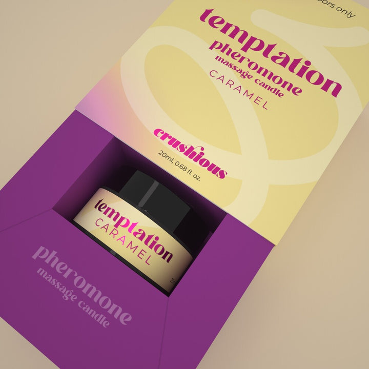 Candela da Massaggio Temptation Caramel