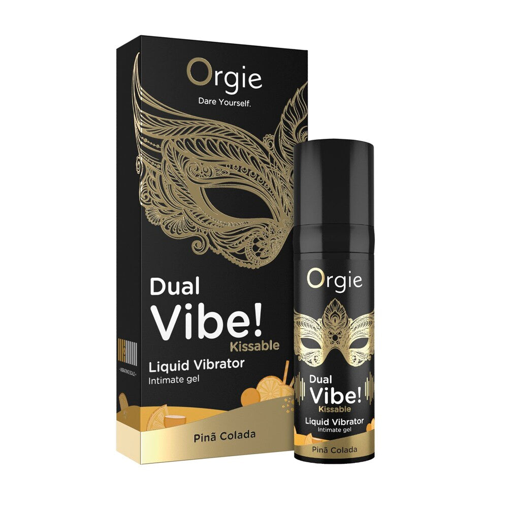 Dual Vibe Liquid Vibrator Piña Colada 15 ml