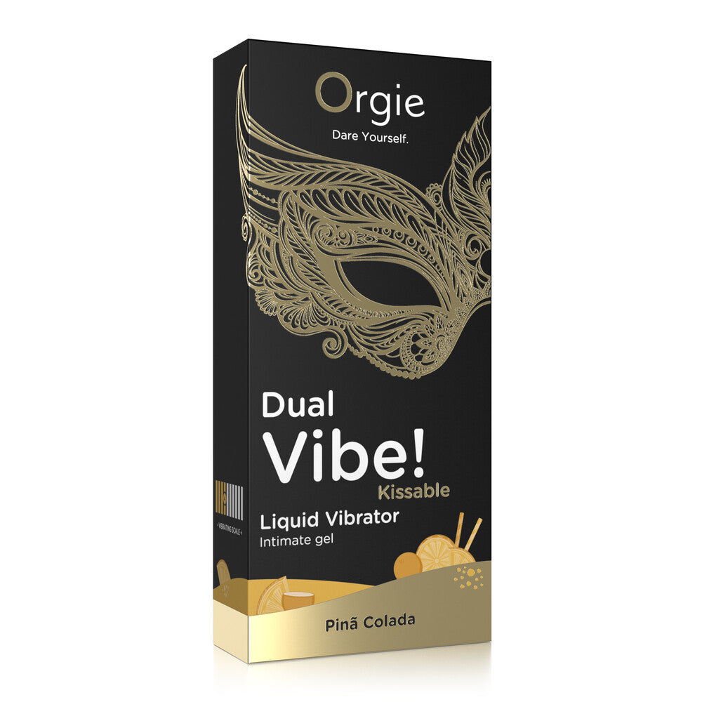 Dual Vibe Liquid Vibrator Piña Colada 15 ml