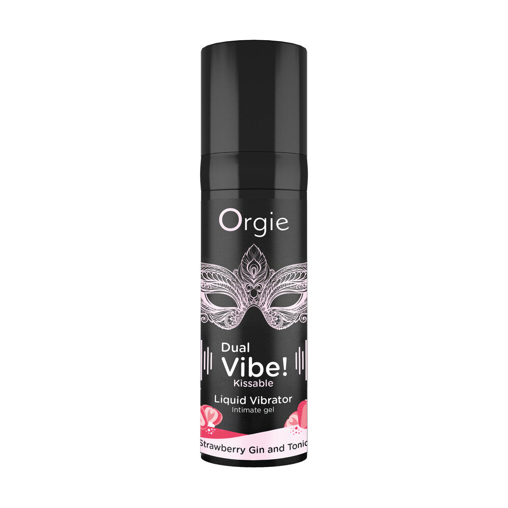 Dual Vibe Liquid Vibrator Erdbeere Gin Tonic 15 ml