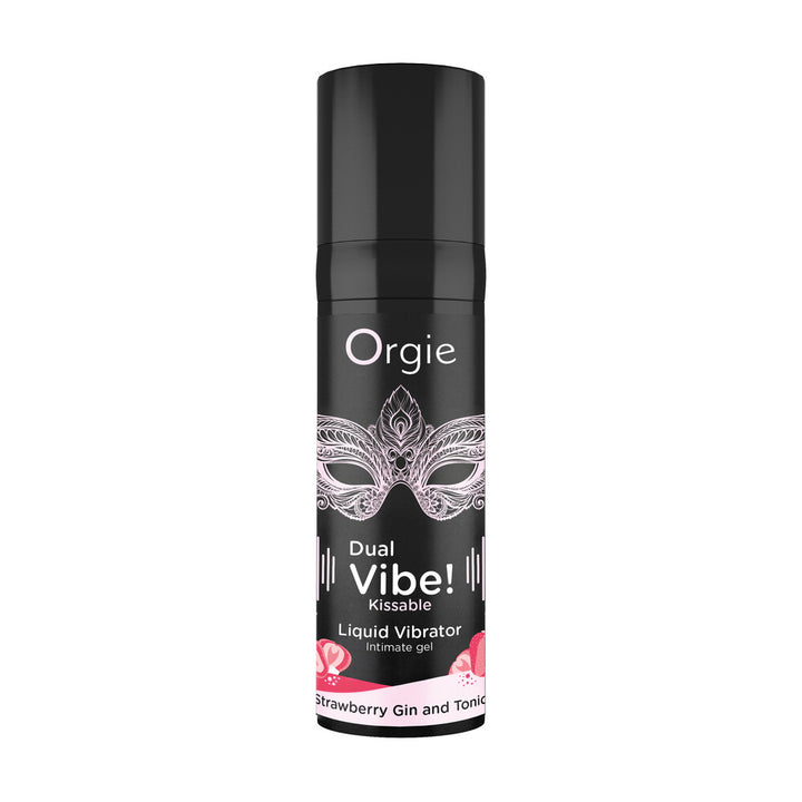 Dual Vibe Liquid Vibrator Erdbeere Gin Tonic 15 ml