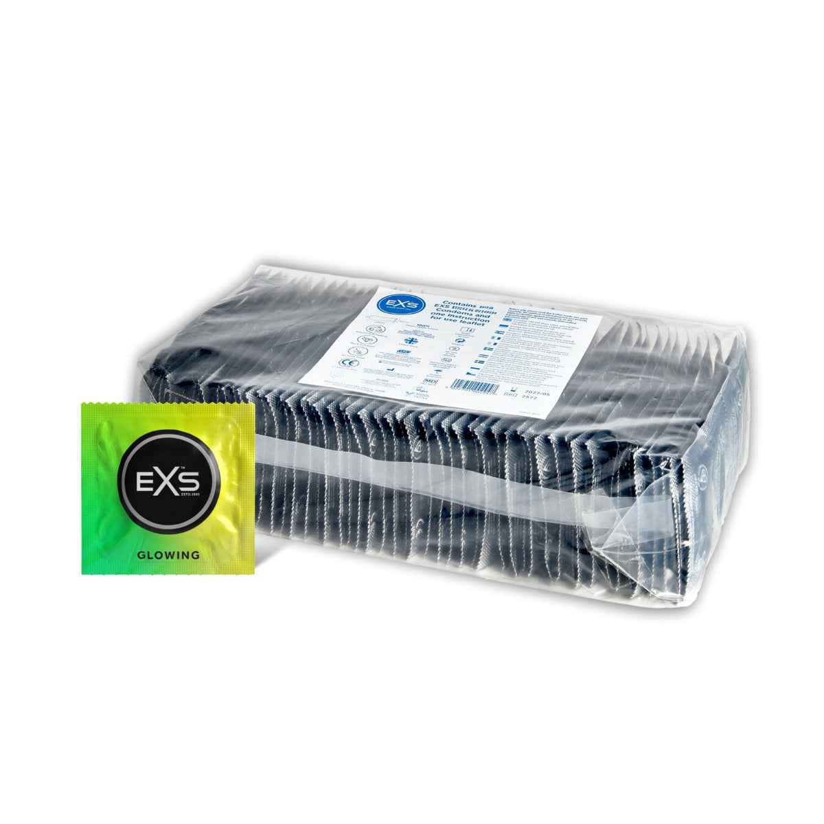 Preservativi Fluorescenti EXS Glow In The Dark