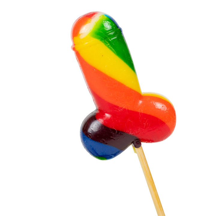 Sexy Regenbogen-Penis-Lutscher