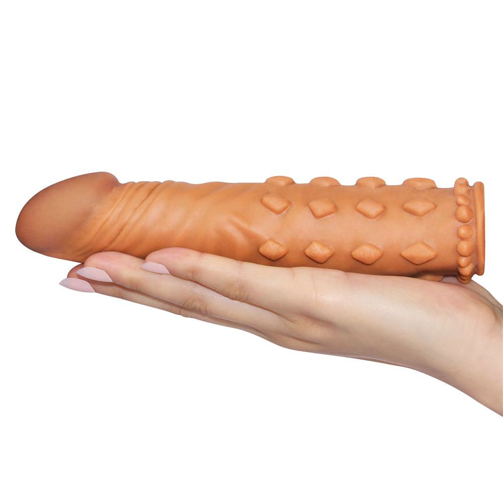 Guaina e Prolunga Pene X2 17,5 cm